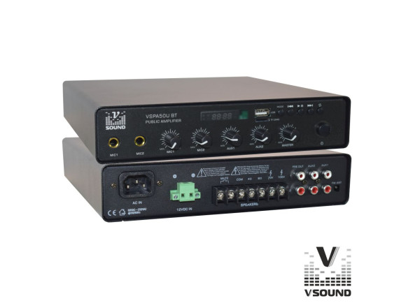 VSOUND Sistema Amplificado 50W USB/MP3/BT/FM VSOUND Sistema Amplificado 50W USB/MP3/BT/FM